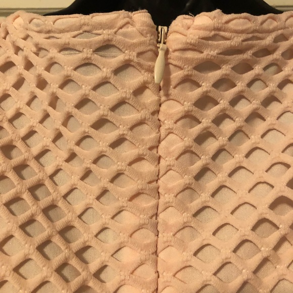 TopShop | Peach & Black Net Maxi Dress | 6 - Picture 13 of 13